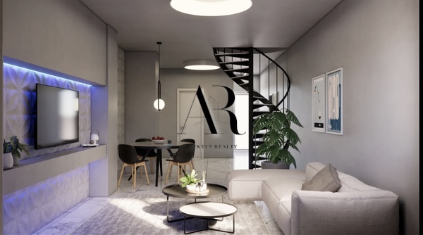 Renovated Two-Level Loft 150m from Metro – Vardaris, Thessaloniki
